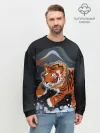 Мужской свитшот базовый / АМУРСКИЙ ТИГР