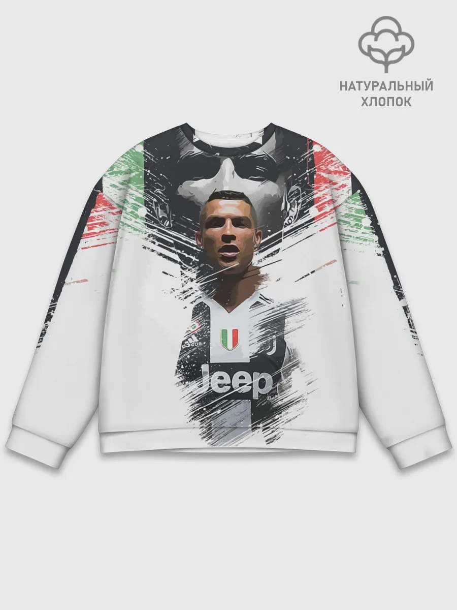 Мужской свитшот базовый / Криштиану Роналду