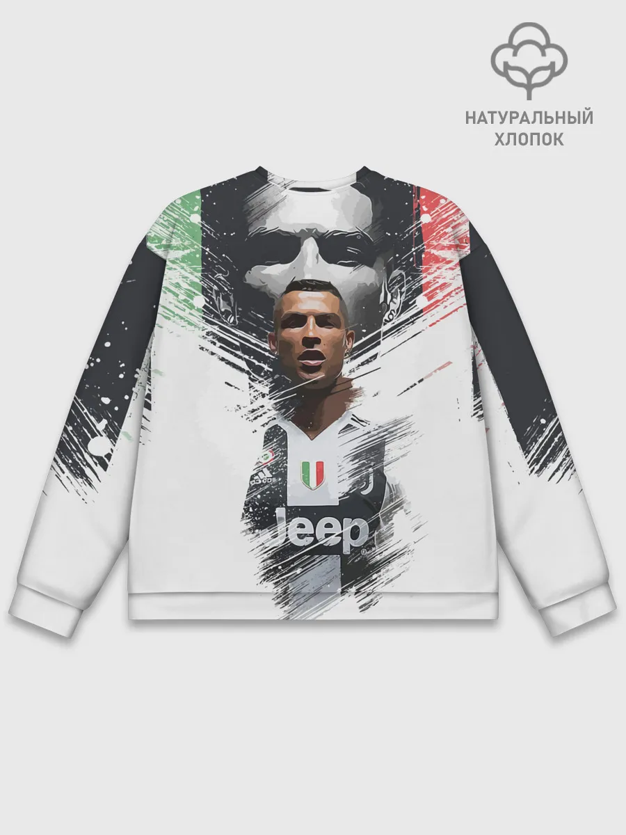 Мужской свитшот базовый / Криштиану Роналду