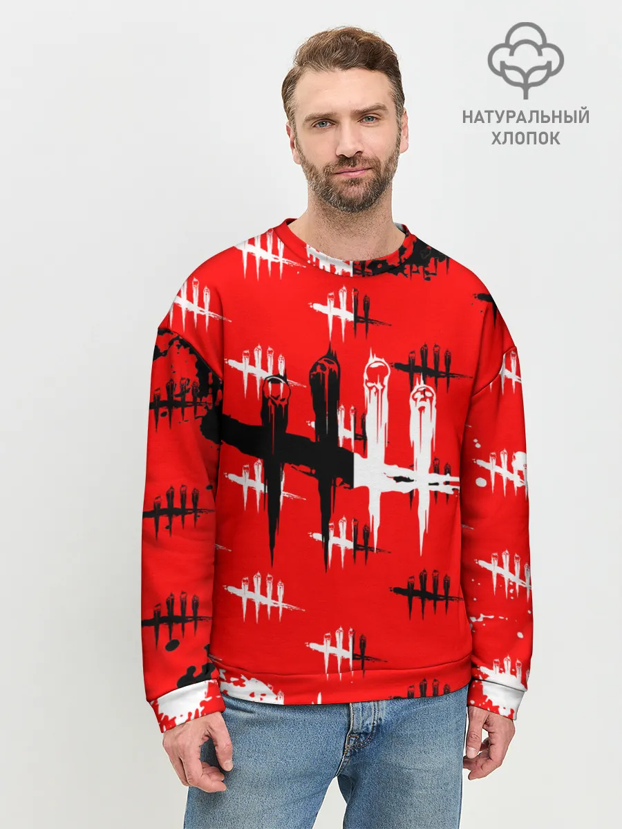 Мужской свитшот базовый / dead by daylight.
