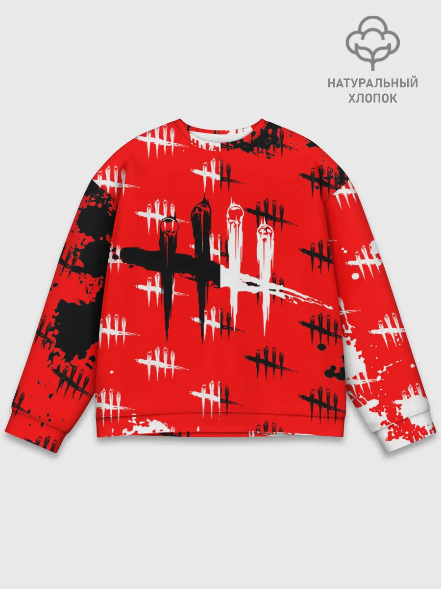 Мужской свитшот базовый / dead by daylight.