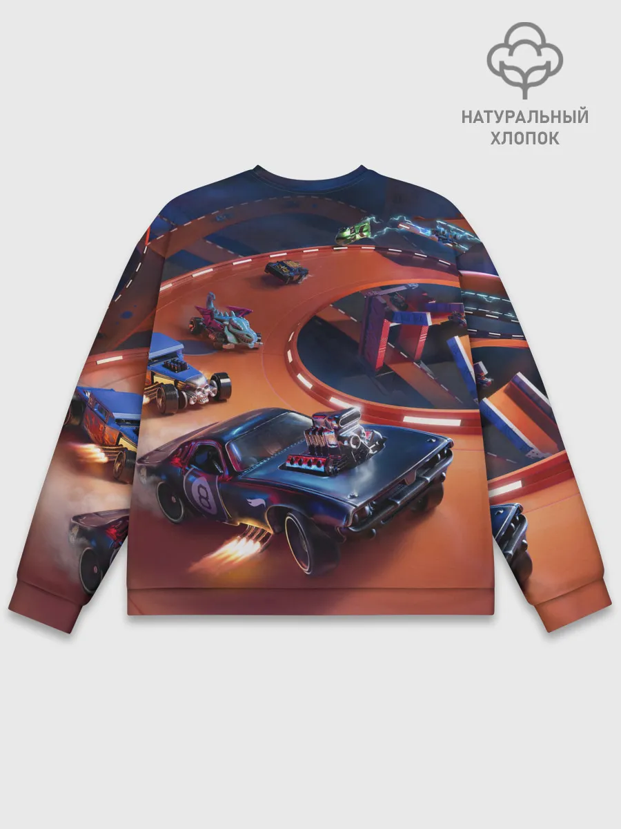 Мужской свитшот базовый / Hot Wheels Unleashed