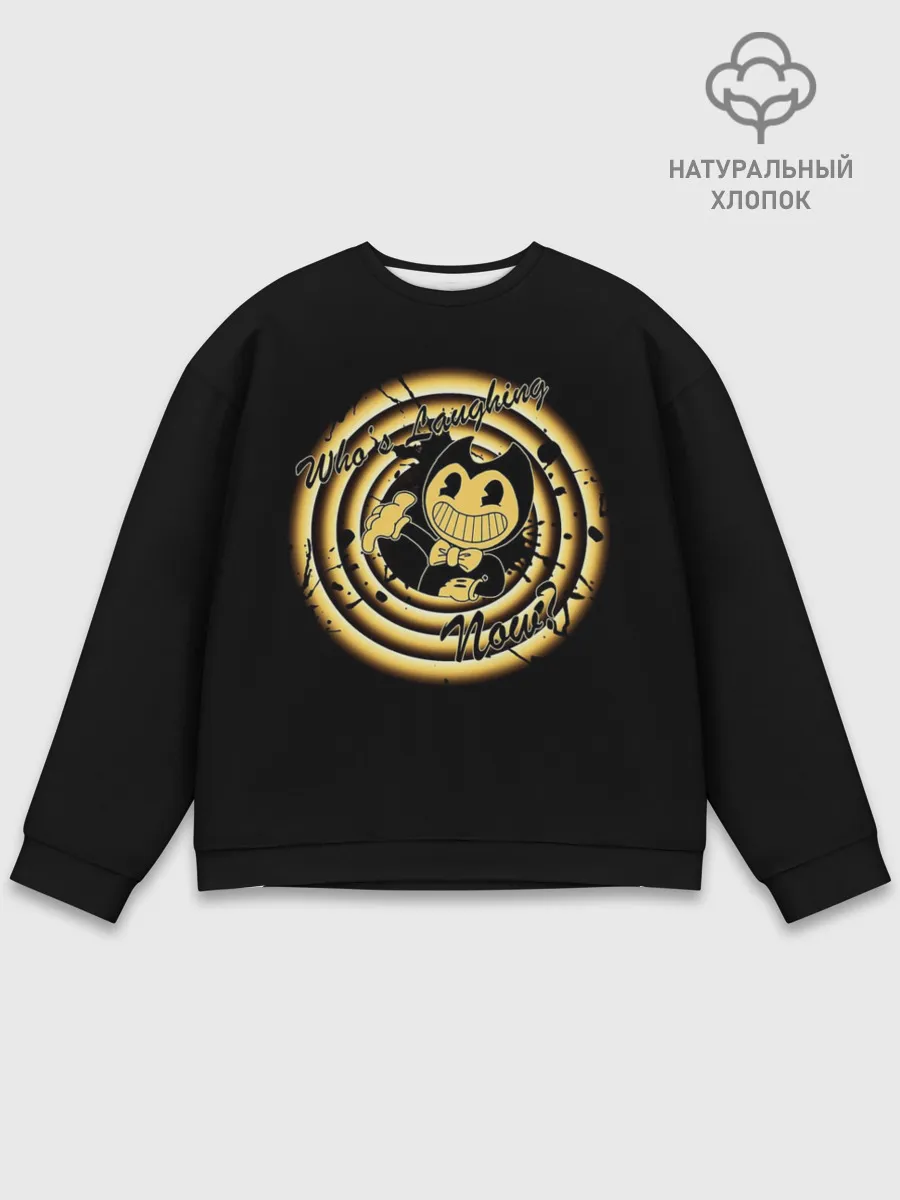 Мужской свитшот базовый / Bendy And The Ink Machine