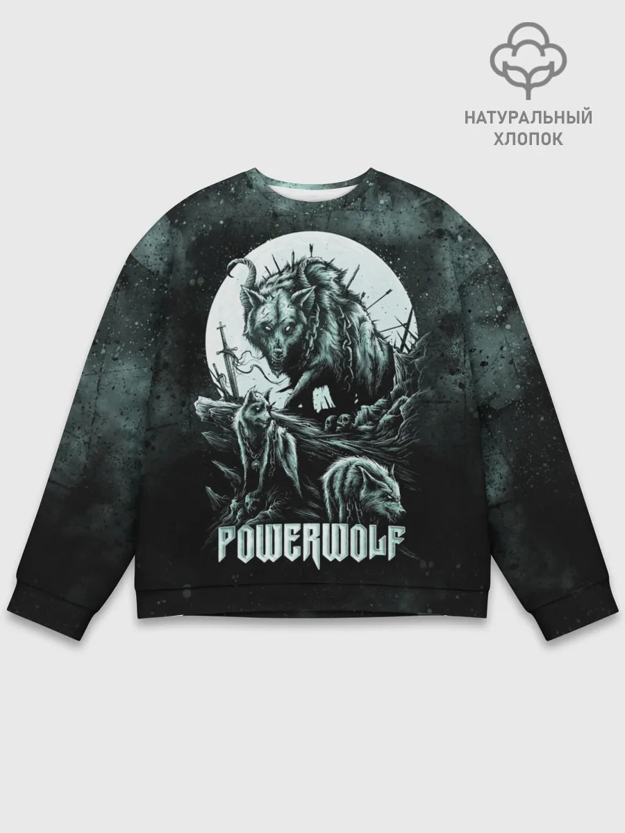 Мужской свитшот базовый / Powerwolf