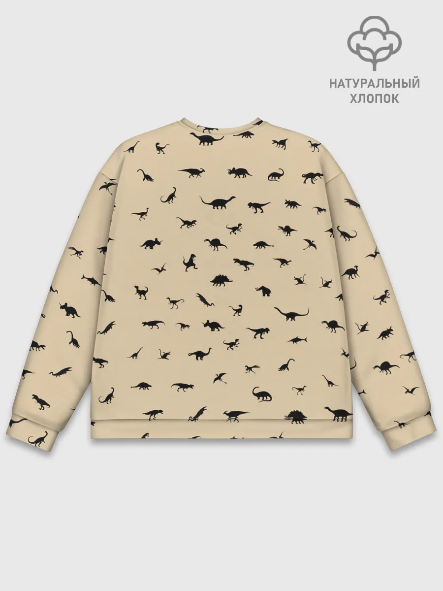 Мужской свитшот базовый / Dinoworld#2