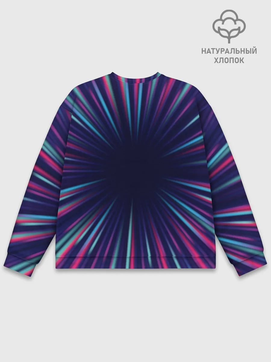 Мужской свитшот базовый / Вспышка Сверхновой