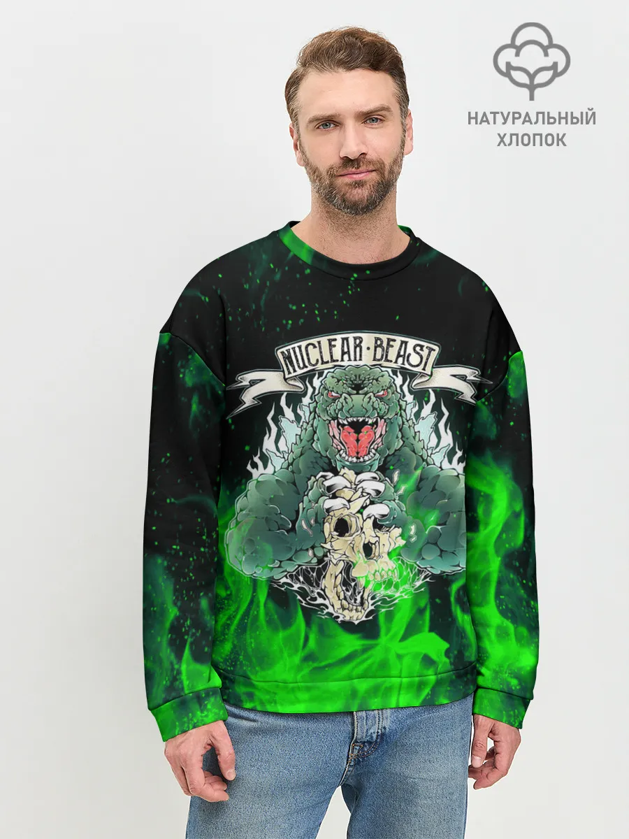 Мужской свитшот базовый / GODZILLA | ГОДЗИЛЛА