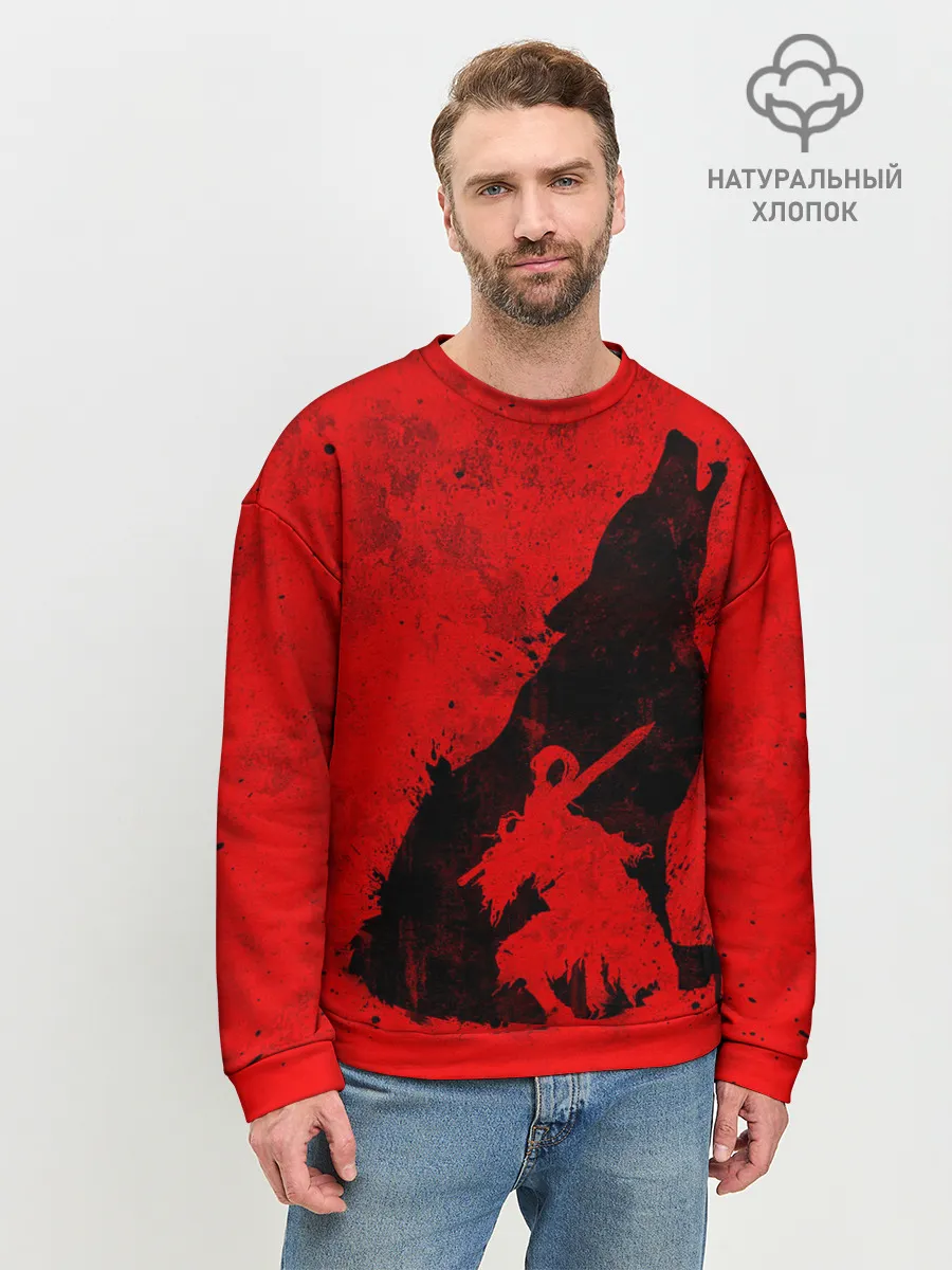 Мужской свитшот базовый / DARK SOULS | ТЁМНЫЕ ДУШИ