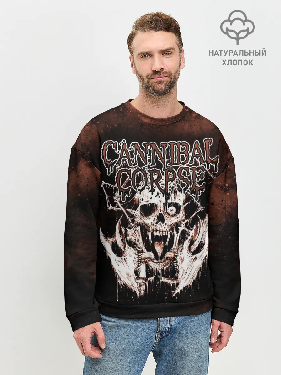 Мужской свитшот базовый / Cannibal Corpse