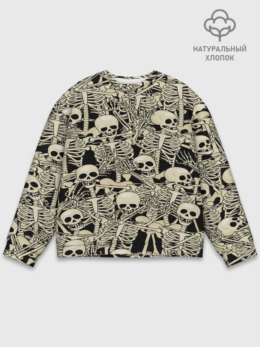 Мужской свитшот базовый / Skeleton