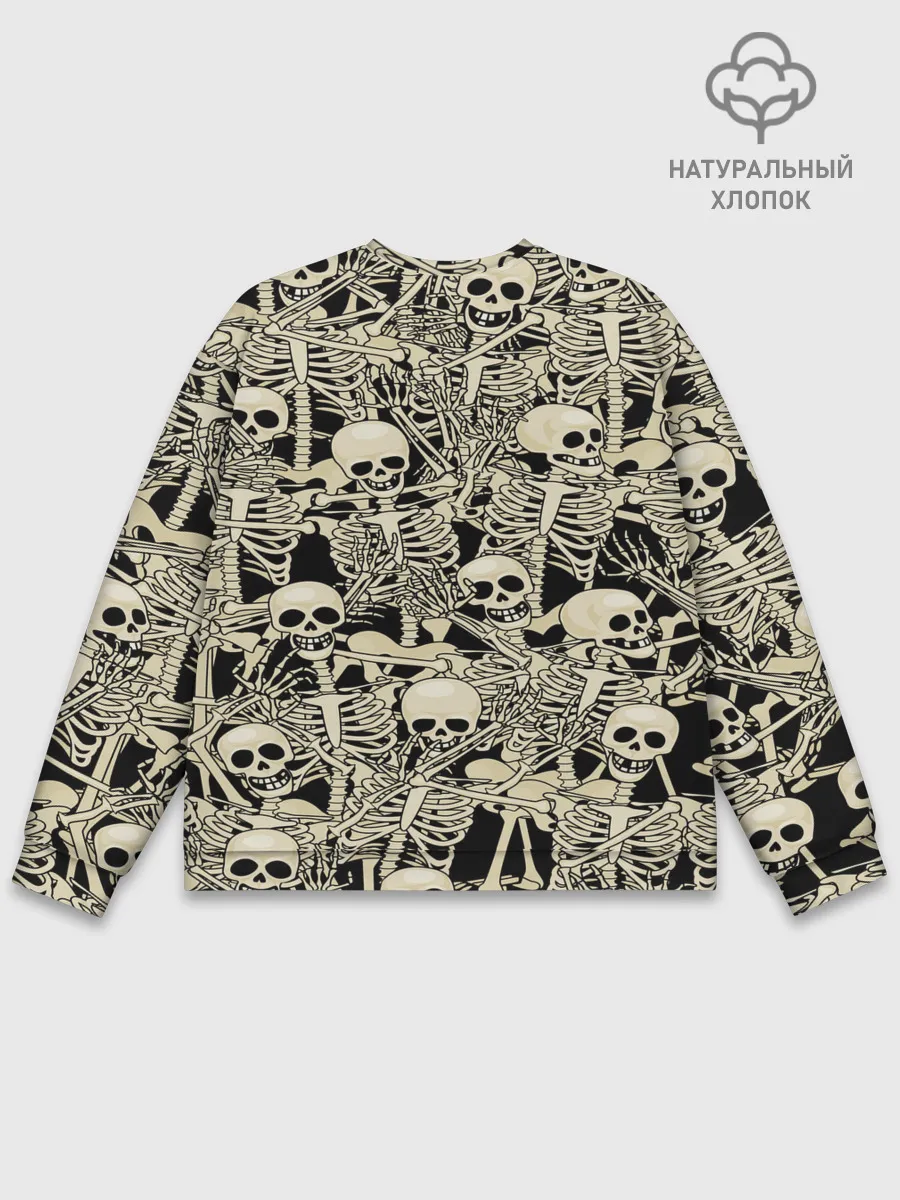 Мужской свитшот базовый / Skeleton