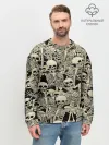 Мужской свитшот базовый / Skeleton