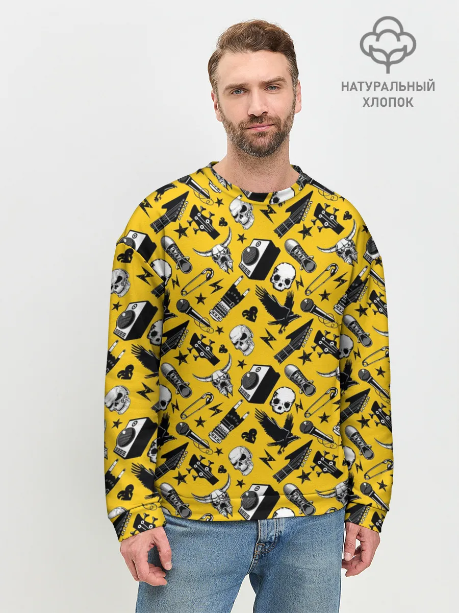 Мужской свитшот базовый / Рок