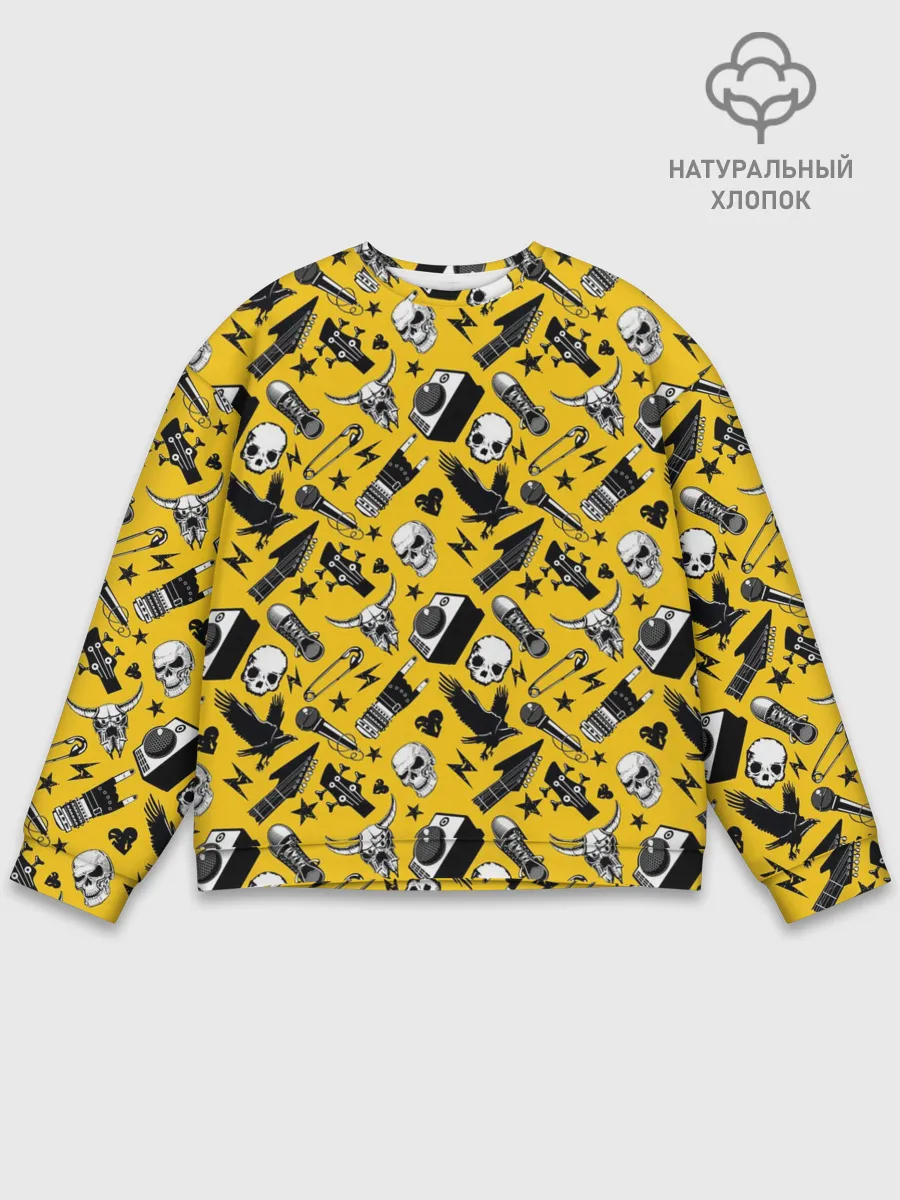 Мужской свитшот базовый / Рок