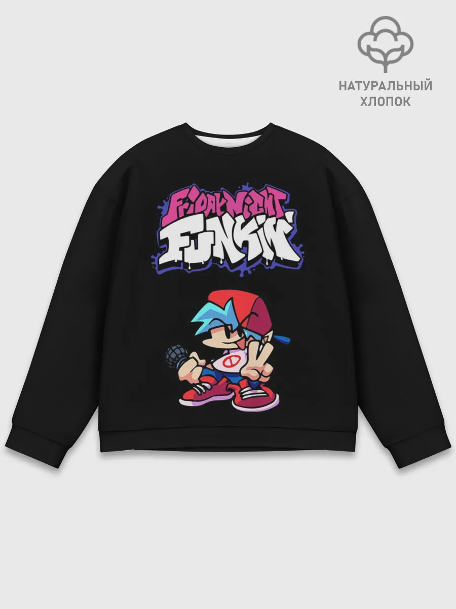 Мужской свитшот базовый / Friday Night Funkin