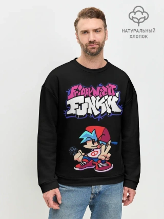 Мужской свитшот базовый / Friday Night Funkin