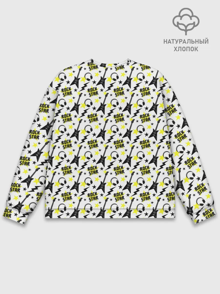 Мужской свитшот базовый / Rock Star