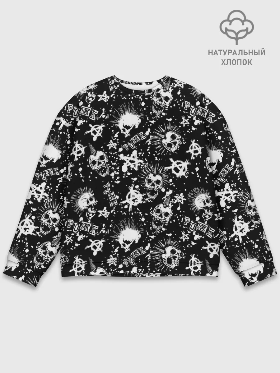Мужской свитшот базовый / Панк