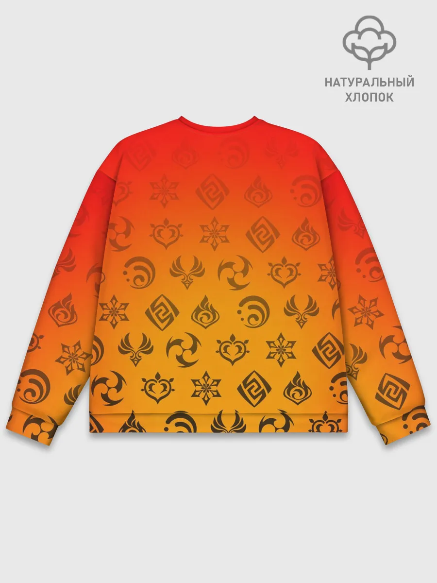 Мужской свитшот базовый / GENSHIN IMPACT