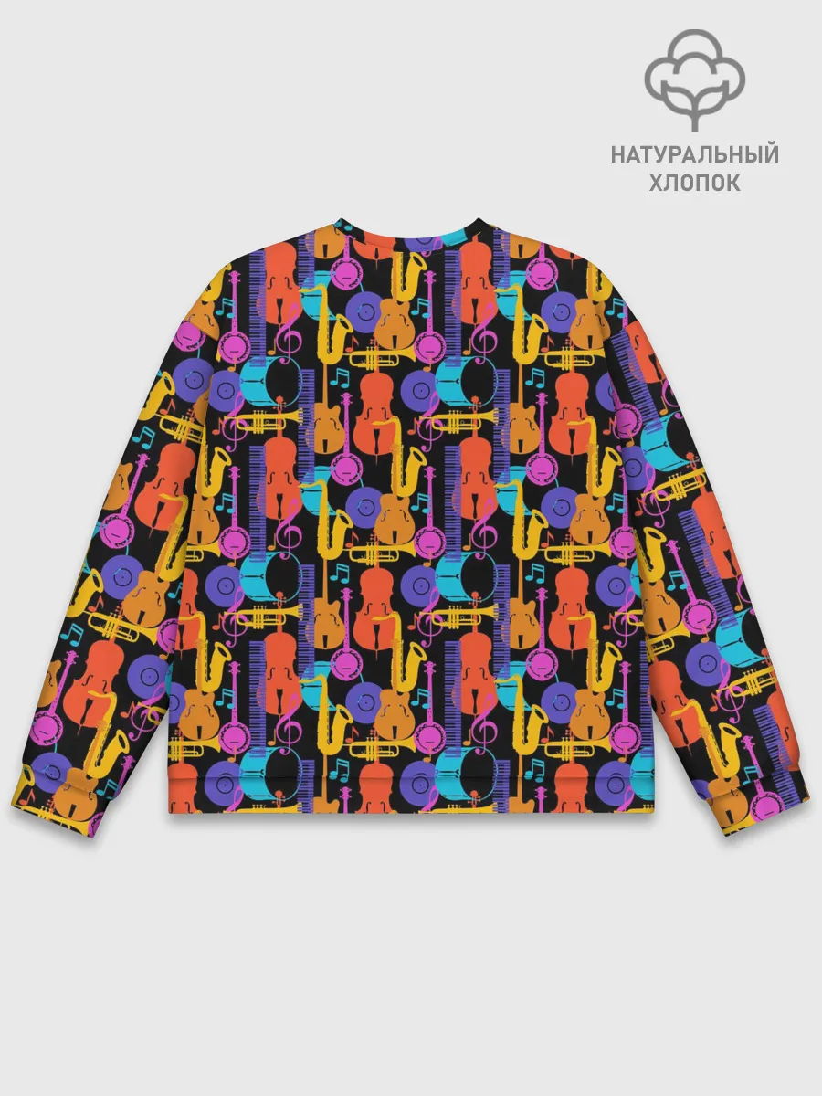 Мужской свитшот базовый / Джаз