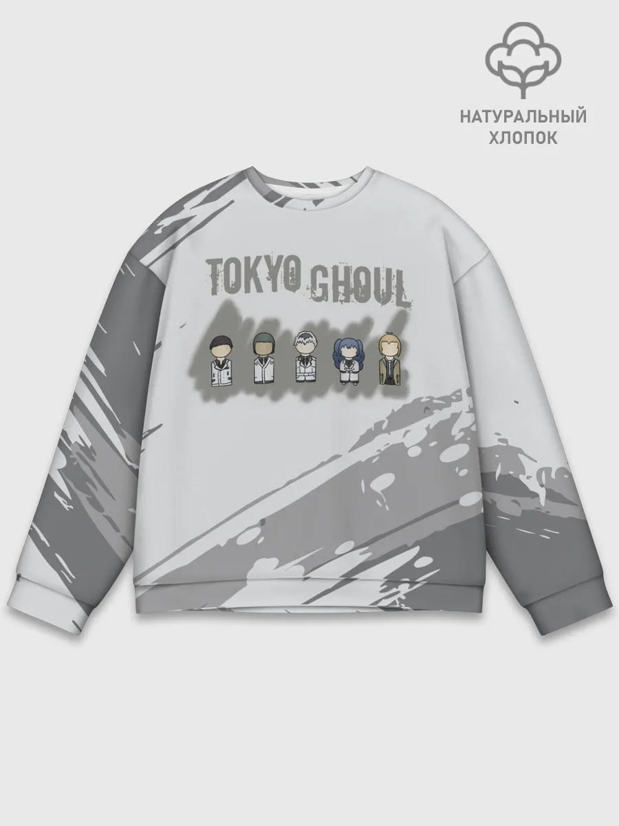 Мужской свитшот базовый / Персонажи Токийского Гуля