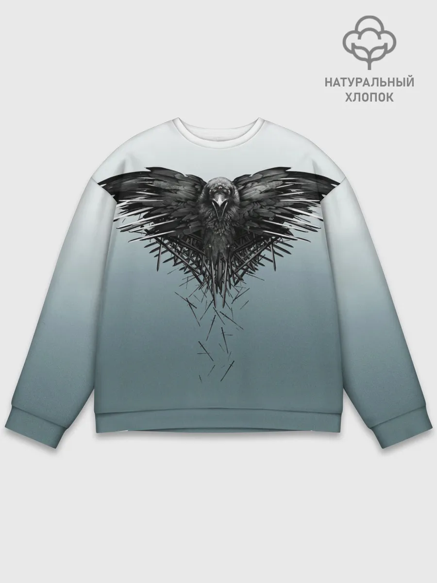 Мужской свитшот базовый / Crow