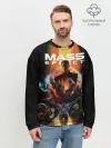 Мужской свитшот базовый / mass effect