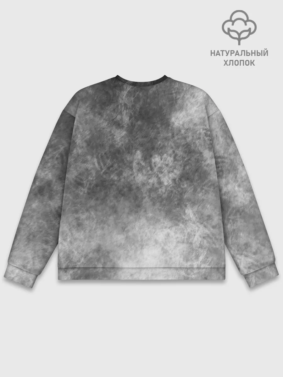 Мужской свитшот базовый / Cartoon cat