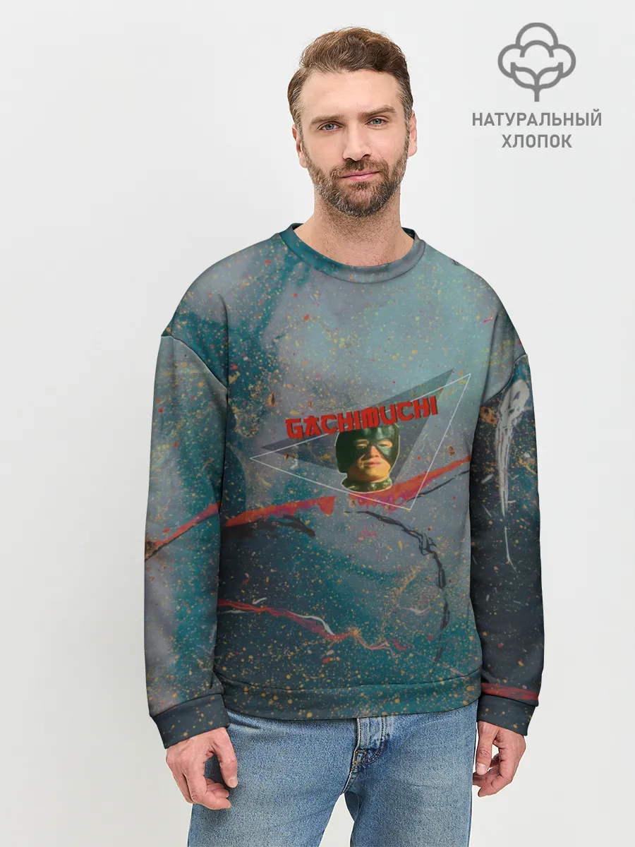 Мужской свитшот базовый / Gachimuchi | Гачимучи ошейник
