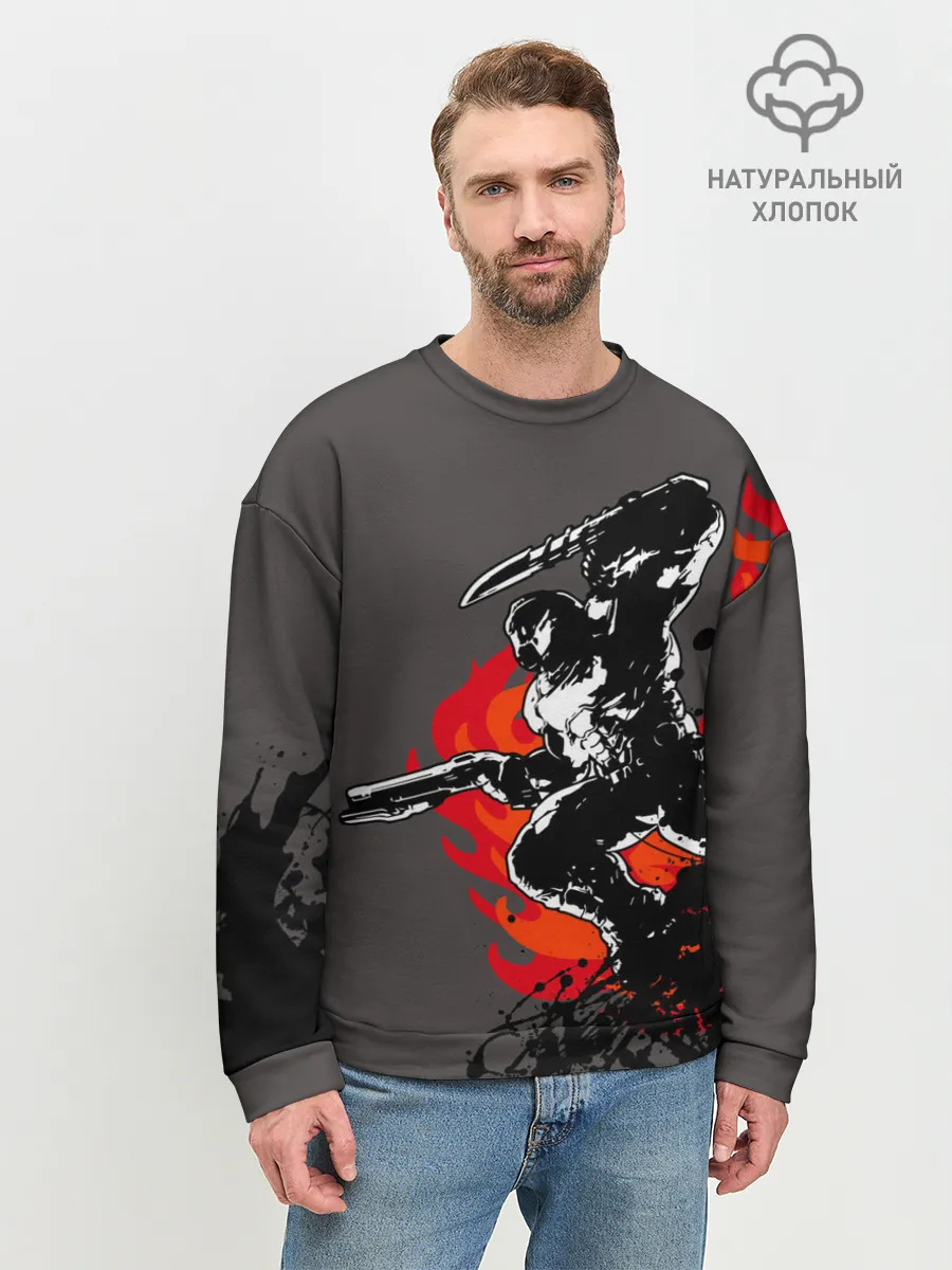 Мужской свитшот базовый / Doom Eternal