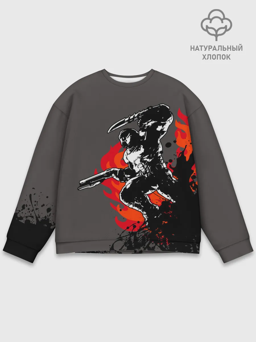 Мужской свитшот базовый / Doom Eternal