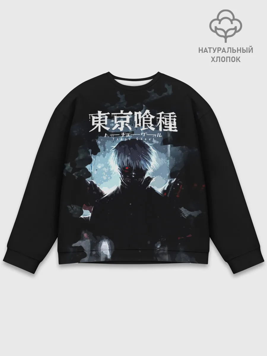 Мужской свитшот базовый / Tokyo Ghoul Kaneki Ken