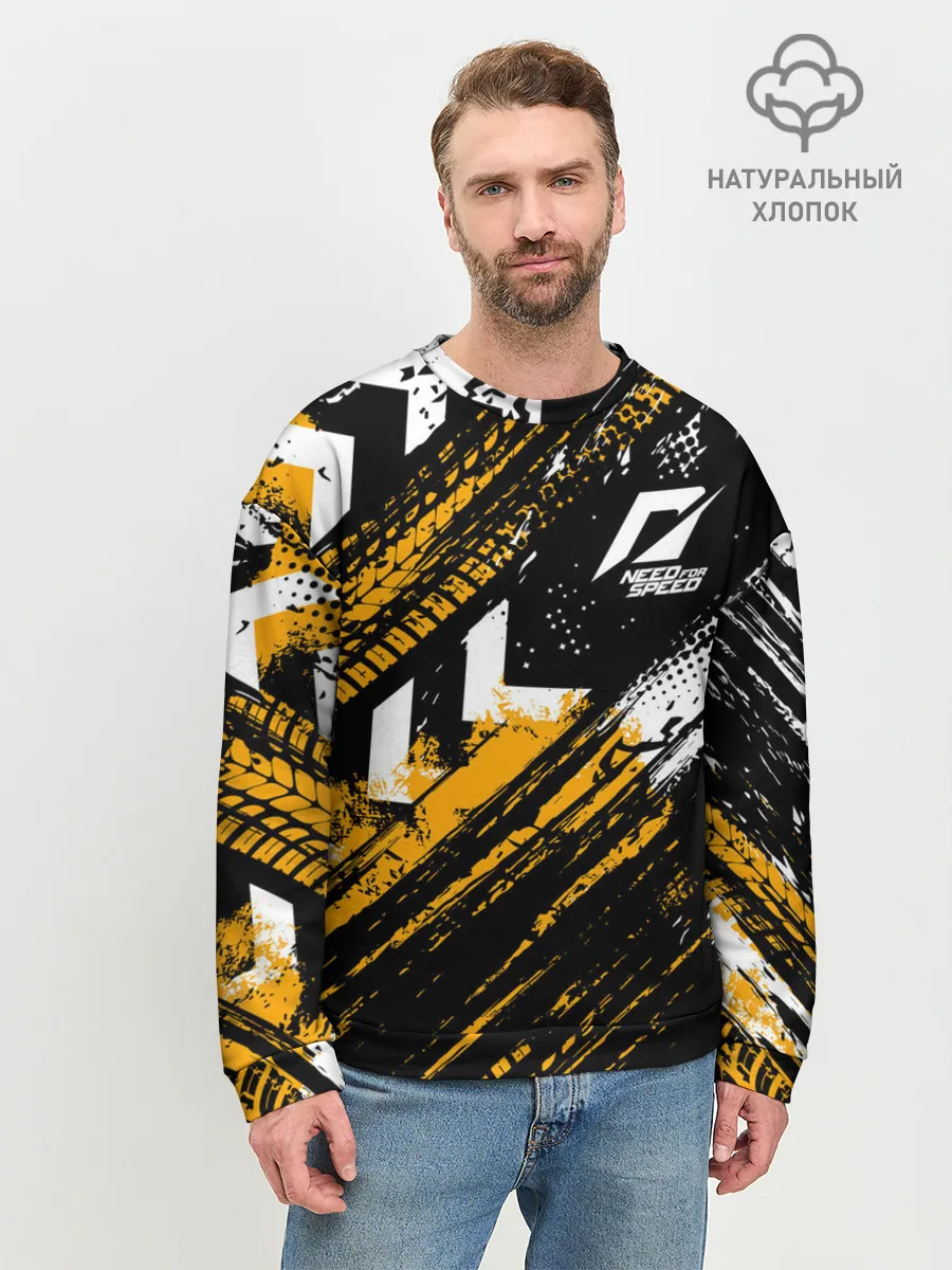 Мужской свитшот базовый / NEED FOR SPEED