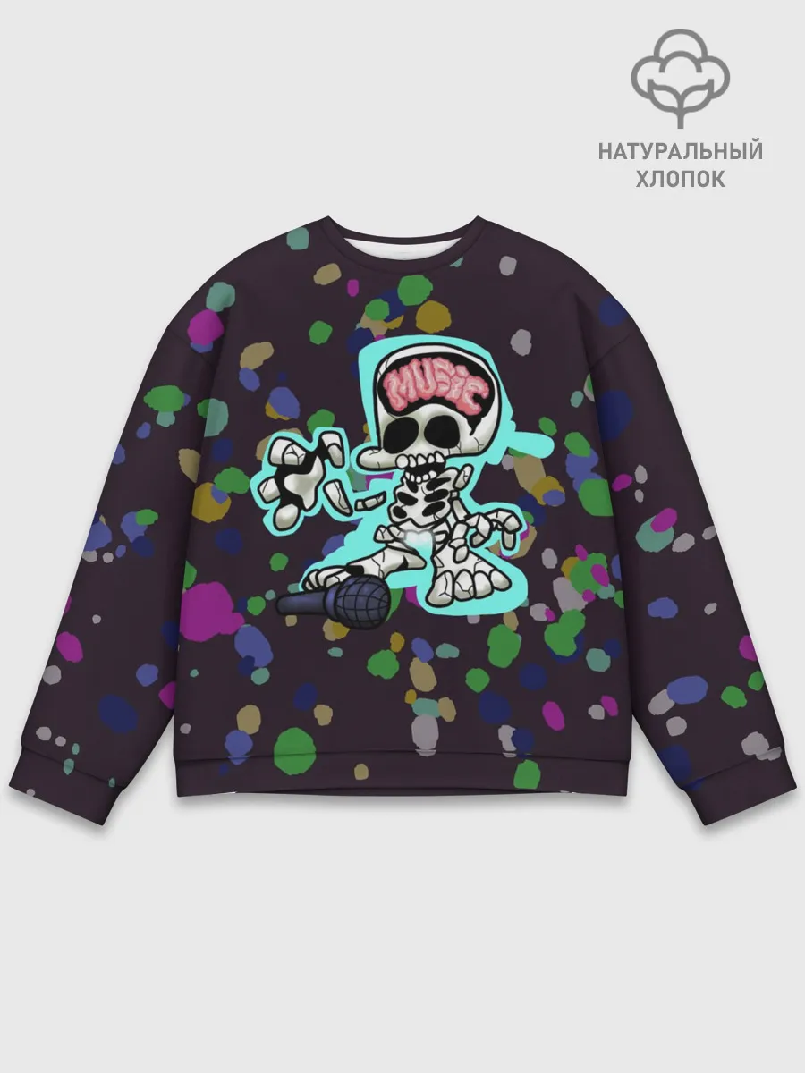 Мужской свитшот базовый / Friday Night Funkin