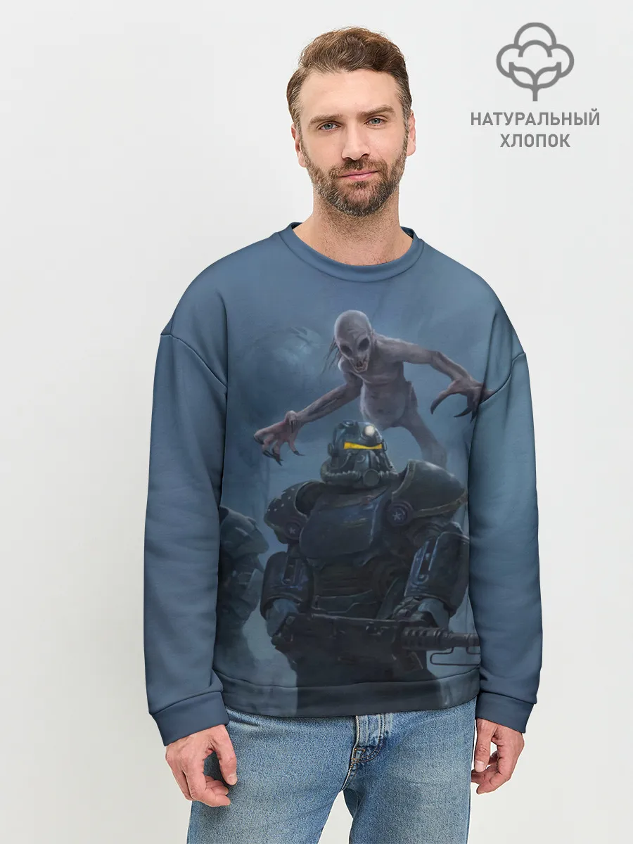 Мужской свитшот базовый / Братство стали