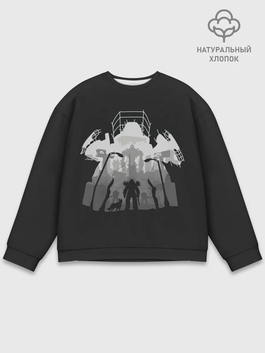 Мужской свитшот базовый / Fallout universe