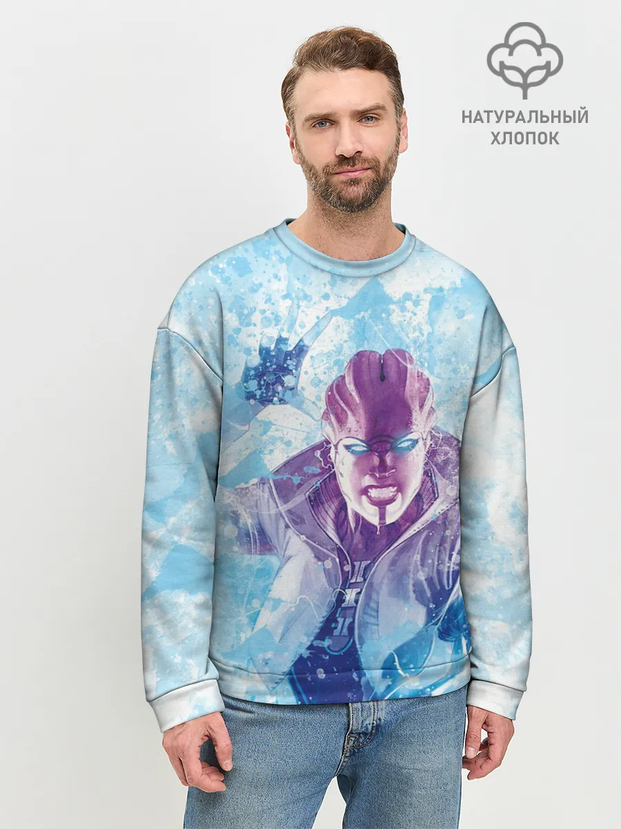 Мужской свитшот базовый / масс эффект