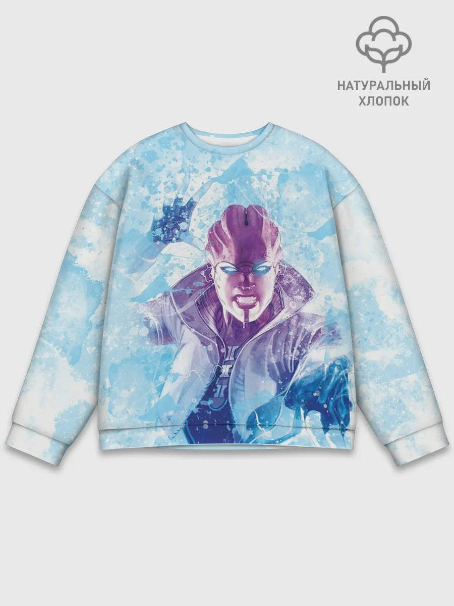 Мужской свитшот базовый / масс эффект