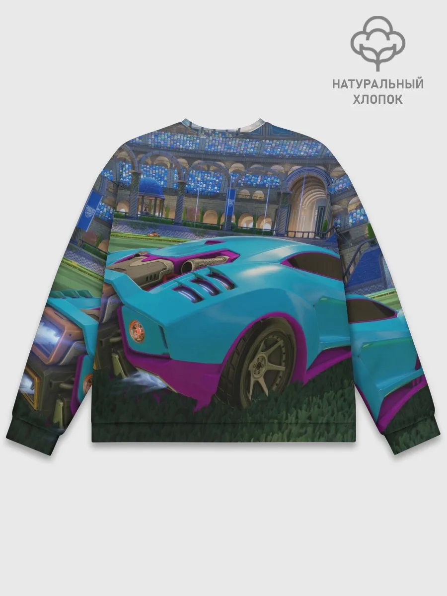 Мужской свитшот базовый / Rocket League