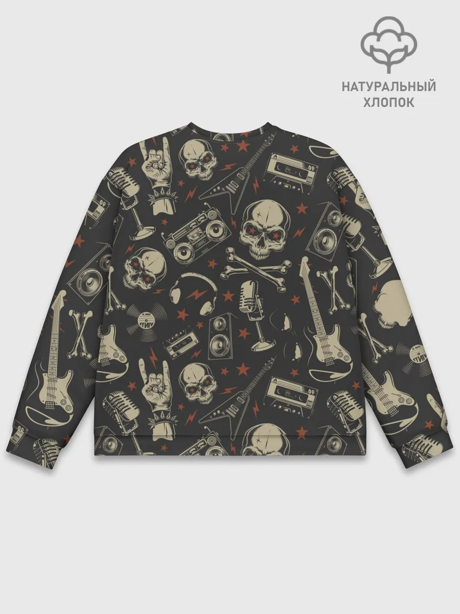 Мужской свитшот базовый / Рок-музыка
