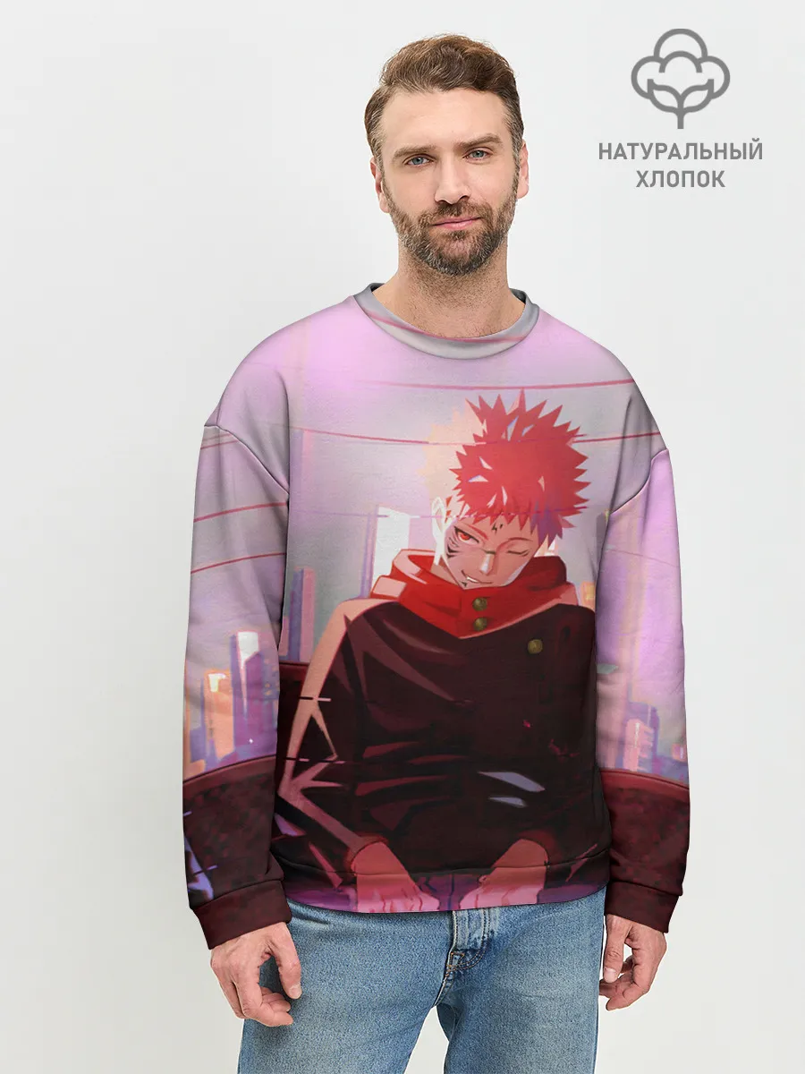 Мужской свитшот базовый / JUJUTSU KAISEN | МАГИЧЕСКАЯ БИ