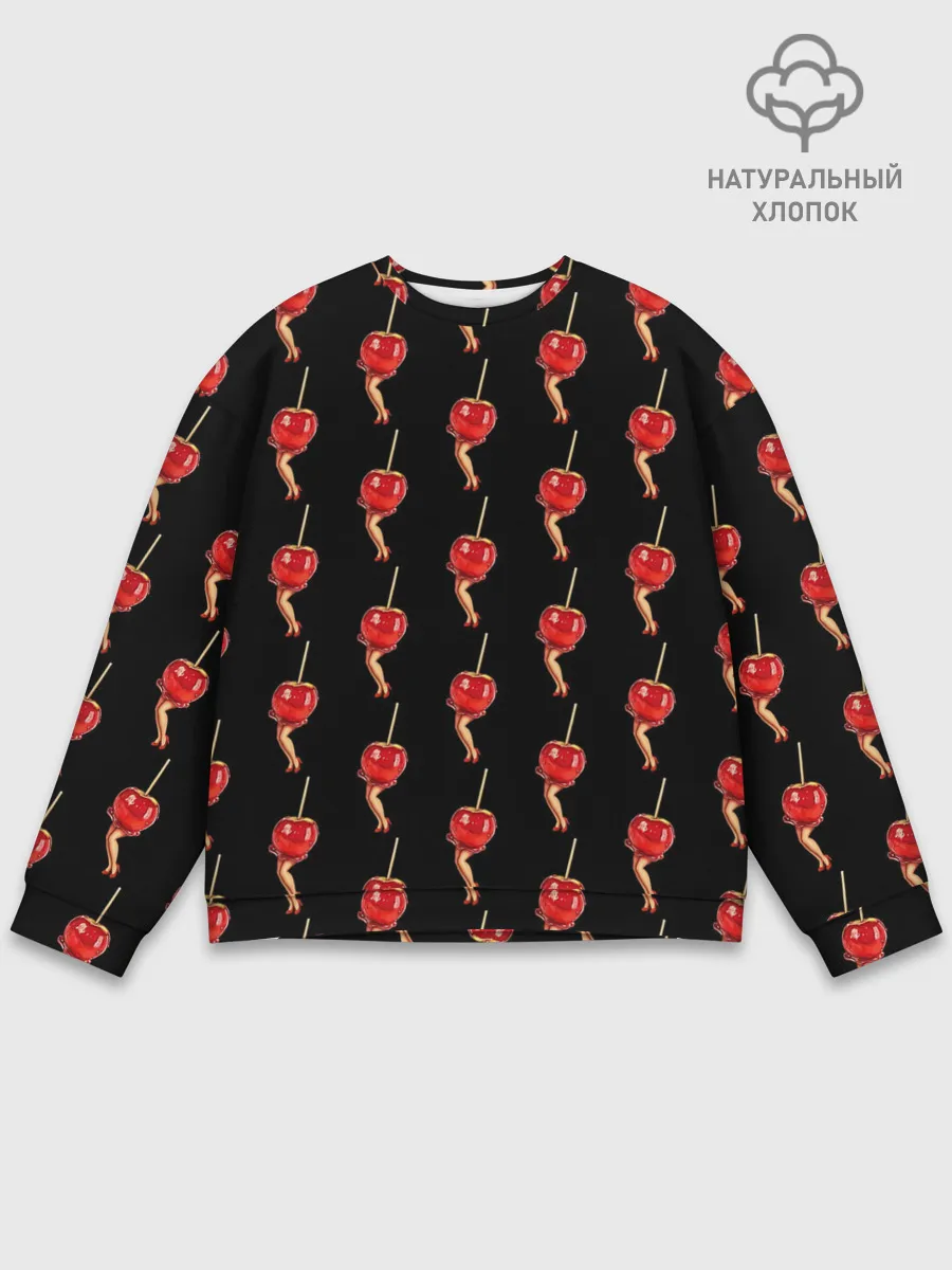 Мужской свитшот базовый / Девушка Чупа-Чупс