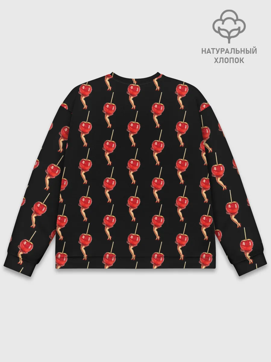 Мужской свитшот базовый / Девушка Чупа-Чупс