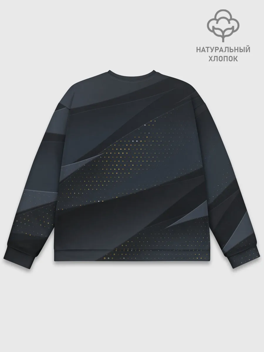 Мужской свитшот базовый / Волны