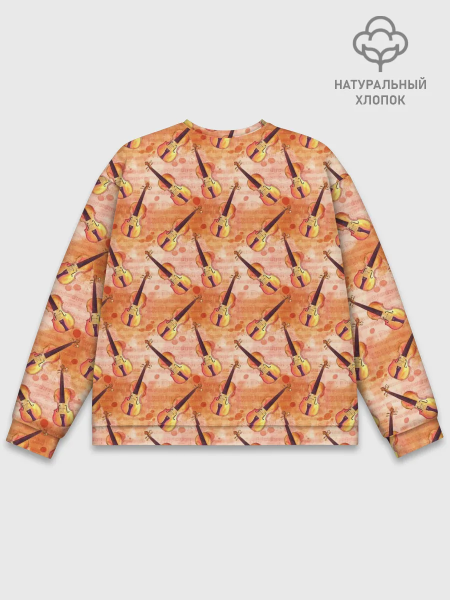 Мужской свитшот базовый / Скрипач