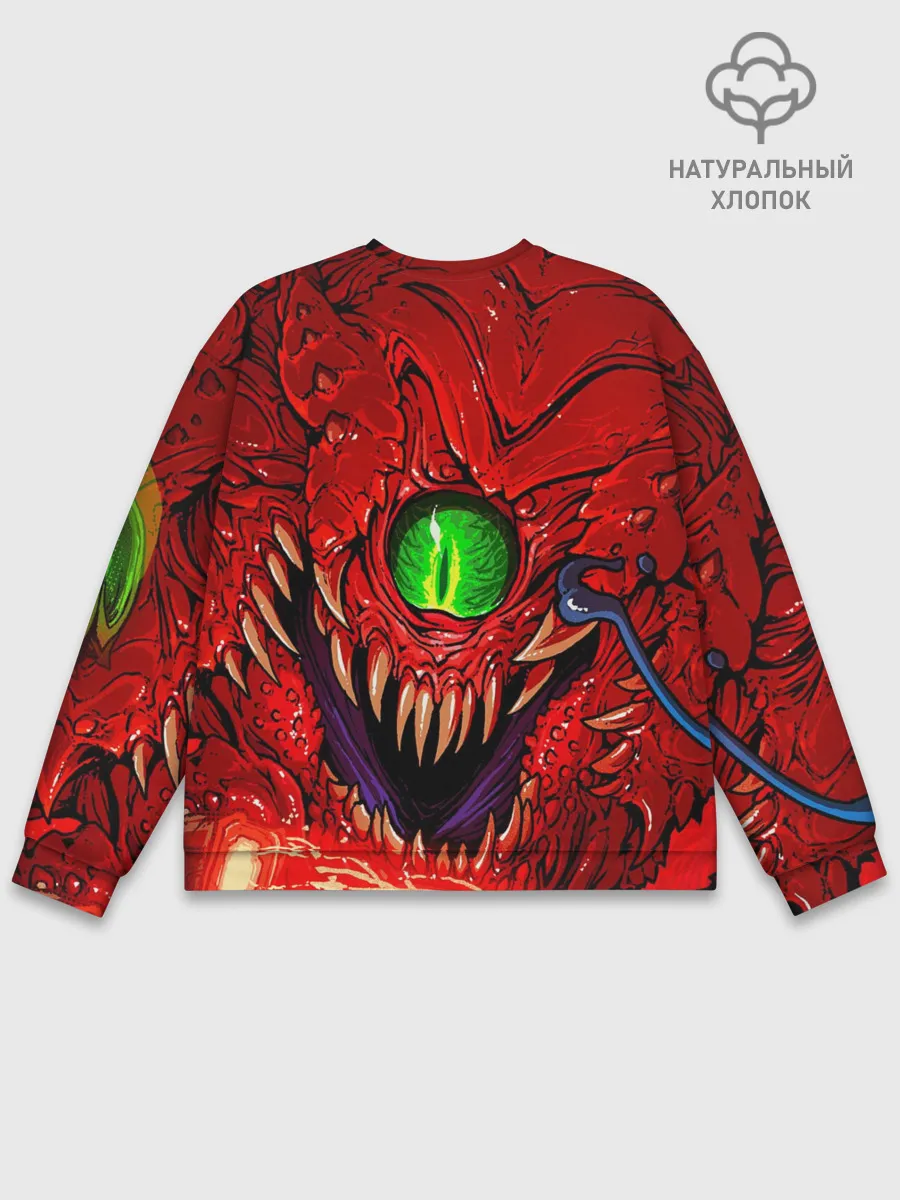 Мужской свитшот базовый / DOOM Eternal