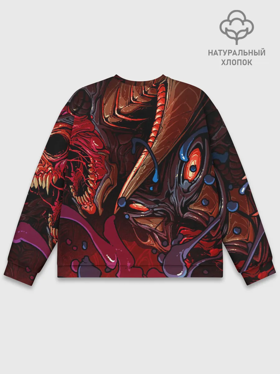 Мужской свитшот базовый / DOOM Eternal