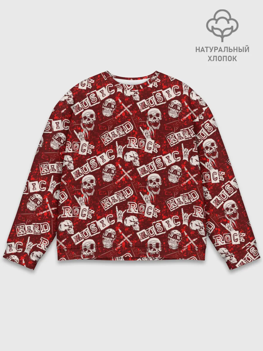 Мужской свитшот базовый / Hard Rock
