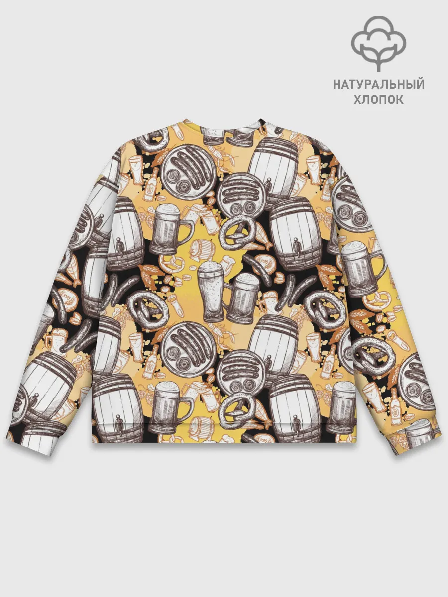 Мужской свитшот базовый / Пиво / Beer