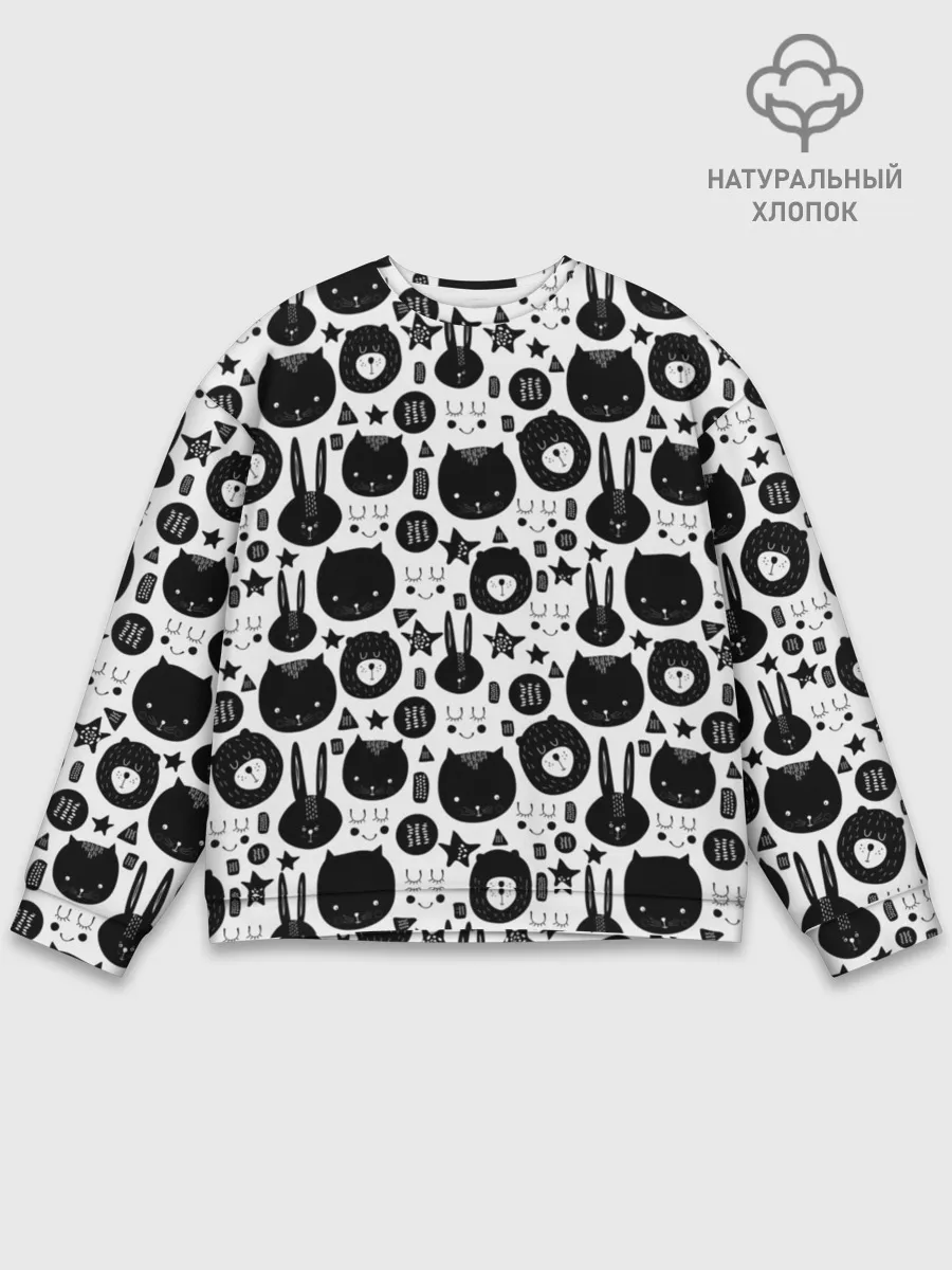 Мужской свитшот базовый / Мультяшки